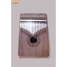 烏克時代 桃花心木卡林巴拇指琴KA17-3，17音拇指琴，音色溫暖，方便攜帶，輕鬆上手, 1個