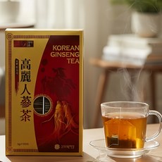 隨身茶包 元氣滿滿 溫潤甘醇, 1個, 高麗人蔘茶1盒, 3g, 100個裝