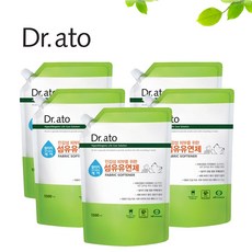 닥터아토 알러지 원인물질 케어 섬유유연제 리필, 1.5L, 5개