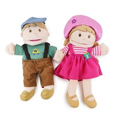 유앤미 말하는 포유류 동물 손인형, 소녀