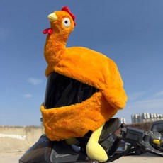 오토바이 헬멧 커버 동물캐릭터 바이크 보호커버, 1개, 옵션 2