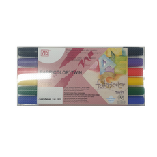 TC-4000 섬유펜 6색 셋트 일본 쿠레타케 ZIG 브랜드 KURETAKE 패브릭마카, 1개