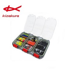 Kizakura 9格淺底 / 6格深底 零件盒 釣魚配件, 1個