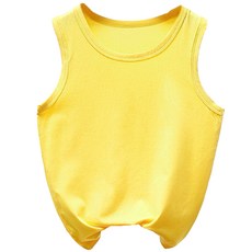 兒童素色無袖背心 柔軟親膚透氣舒適 多色可選