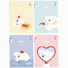 온몰 초등 8칸 국어노트 10개입 8칸공책 어린이노트, 랜덤(10권동일디자인)