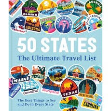 (英文圖書)50 States the Ultimate Travel List: The Best Things to See and Do in Every State 精裝版, DK Publishing (Dorling Kind..., 英文