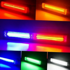 자동차 led 경광등 2구 면발광 사이드 차량용 led 경광등 램프 튜닝 조명 경고등 비상등 비상 안전 긴급