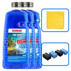 소낙스 워셔액 더 뷰-2L 3개+타월&도어가드, 1개, 2L
