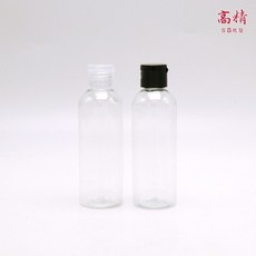 附發票 翻蓋瓶 透明瓶 醬料瓶 蝴蝶蓋 乳液瓶 分裝瓶 擠壓瓶 分裝罐 試用瓶 分類瓶 PET瓶, 1個, 100ml / 透明,透明