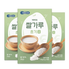 베베쿡 유기농 쌀가루 초기 10p, 120g, 27개