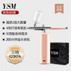 앰플 분사기 관리실 스프레이 수분 보습 휴대용 피부샵 미스트 가습기 미용, 핑크3단단일용기420KPA