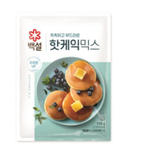 백설 핫케익믹스, 500g, 4개