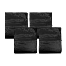 월드크린 분리수거 배접 비닐봉투 검정, 40L, 200개