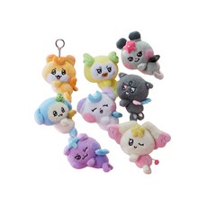 [멤버선택] 에이티즈 마이티즈 원더 페어리 인형 키링 MIGHTEEZ 공식 MD ATEEZ 캐릭터 굿즈, SANIYO(산), WONDER FAIRY PLUSH KEYRING