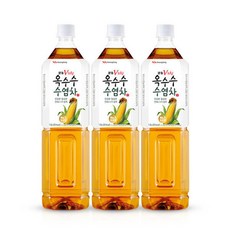 광동 옥수수수염차 1.5L 12개 (무/유라벨 랜덤발송), 1개입