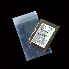 접착식 PET 정전기방지 제전봉투 18cmX28cm+4cm 100매, 없음, 1