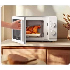 엘리영 미니 전자렌지 자취생 캠핑 오븐 초소형, 20L 기계식 (듀얼 노브)