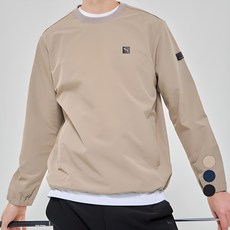 PUMA GOLF 男士彈性刷毛圓領高爾夫運動衫