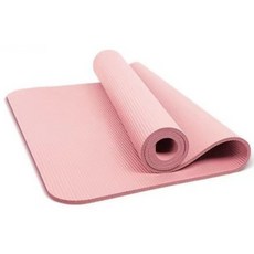 딜하우스 요가 매트 두툼한 초보자 와이드 롱 남녀 댄스 매트 미끄럼 방지, 1개, 핑크