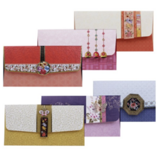 솜씨카드 단아한 축하봉투 6종 세트, 혼합색상, 1개