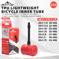 초경량 TPU 도로 MTB 자전거 내부 튜브 16inch18 "20" 22 26 "27.5" 29 "45/65MM 프랑스어 밸브 타이어 부, 01 프레스타 밸브, 01 China Mainland, 04 20inch(406)45mm