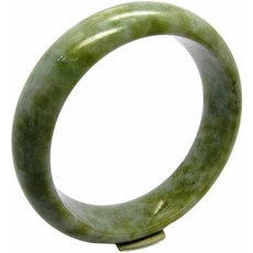 小樂珠寶 翡翠手鐲 綠底灑黃翡豹紋 A貨玉鐲 手圍18.8號 內徑59mm, 1個