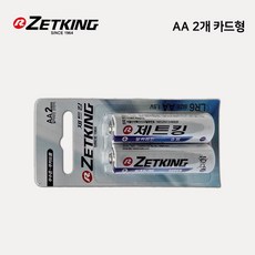 로케트 알카라인 AA 건전지 2개입 1팩, 1개