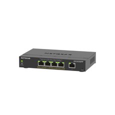 [Netgear Inc.] 넷기어 GS305EPP 5포트 기가비트 이더넷 이지 스마트 에센셜 PoE 관리 가능 스위치 GS305EPP-100NAS