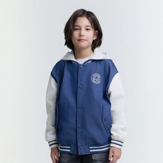 내셔널지오그래픽 KIDS K251UJP930 우븐 베이스볼 점퍼 DARKBLUE 5007096455 1717311