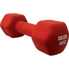 SUCCESS 防滑健身啞鈴 1-5公斤多種重量 重訓肌力訓練適用, 1個