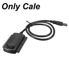 USB 2.0-IDE SATA 2.5 3.5인치 HD 하드 드라이브 어댑터 변환기 4핀 전원 케이블 CD CD-RW ROM AC