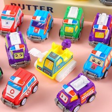 Mr. Rabbit 兒童卡通迴力車 迷你玩具車, 隨機款, 1個