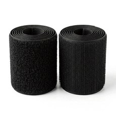 벨크로 찍찍이 봉제 재봉형 10cm 블랙 색상 세트 1M, 재봉형_10cm-블랙(set)-1m, 1개, 재봉형 10cm-블랙 1m (세트) 재봉형_10cm-블랙(set)-1m, 1개, 재봉형 10cm-블랙 1m (세트)