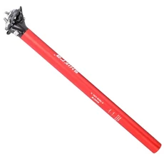 패니어 자전거 탄소 섬유 시트 포스트 로드 산악 27.2/30.8/31.6mm 350/400mm 0 도 스트레이트 튜브, [04] 27.2mmX400mm  matt, 1개