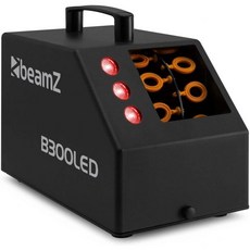 B300LED 컴팩트 버블 머신 무선 리모컨과 LED 조명이 포함된 블로어