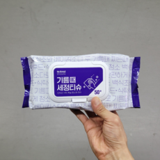 노브랜드 비니거 기름때 세정티슈, 3개