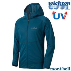【mont-bell】男 連帽 防曬外套 COOL FULL-ZIP HOODIE 風衣 夾克，輕量透氣，有效防曬，連帽設計提供全方位保護，適合戶外運動與日常穿搭