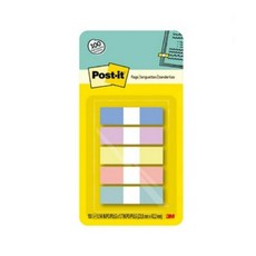 3M 포스트잇 플래그 683-5PASTEL, 3개, 100개입