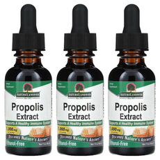 네이쳐스앤서 프로폴리스 1000mg 리퀴드, 3개, 30ml