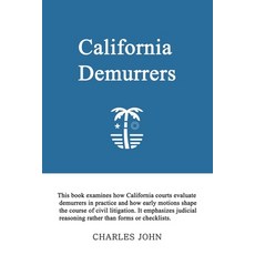(英文圖書)California Demurrers 平裝版, Independently Published, 英文