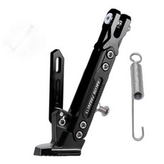 오토바이 사이드 스탠드 측면 지지대 바이크 주차, 기본형 블랙