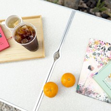 쿠웅샵 캠핑테이블(대) 120x60x55 62 70cm 3단폴딩 - 가운데 파라솔 폴대 구멍 있음 (0) 파라솔장착가능