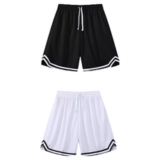 OFAT SHOP透氣網孔兒童運動褲 兒童籃球短褲 復古球褲