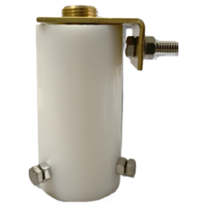 家家戶戶必用 防雷擊 特大閃雷針 防雷極 避雷針 引雷針 絕緣頭 居家防護, 黃色, 1個