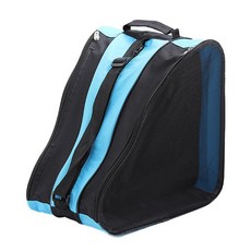 롤러 스케이트 가방 아이스 스케이팅 신발 보관 가방 스케이트 애호가를 위한 대용량 인라인 스케이트 가방, Blue
