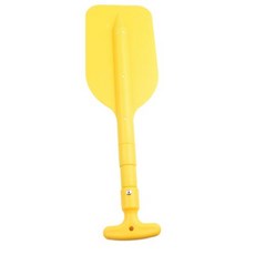 패들보드 보트용 경량 접이식 노 카약 텔레스코픽 플라스틱 보트 패들 강화 블레이드 레드 옐로우 블랙 1) red, 2) 노란색