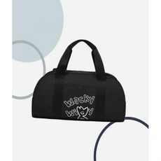 [국내매장정품] 와키윌리 WACKY WILLY 키키 보스톤백 블랙 WA2501BG02BK 109205, F