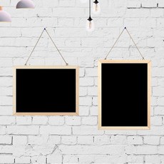 벽걸이칠판 메뉴보드 메모보드 카페칠판 블랙 20cm 30cm