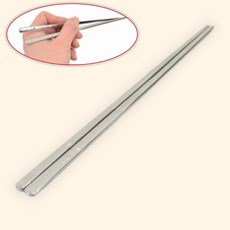 (수담스토어) 스텐 유치원 초등 젓가락 연습용 키즈 짧은 저범 18cm 7호, 1개