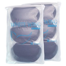 화이트윙 겨드랑이 땀패드 대형 겨땀패치 겨땀패드, 100개, 블랙